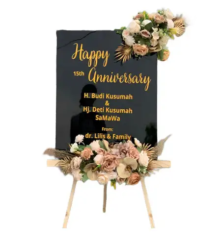 Papan Bunga Akrilik Pusakaratu